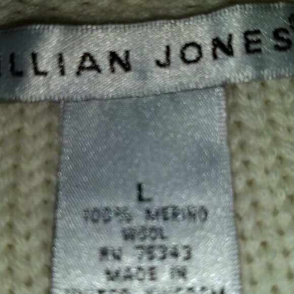 Jillian Jones 100% Merino Wool Sweater. - Picture 7 of 8